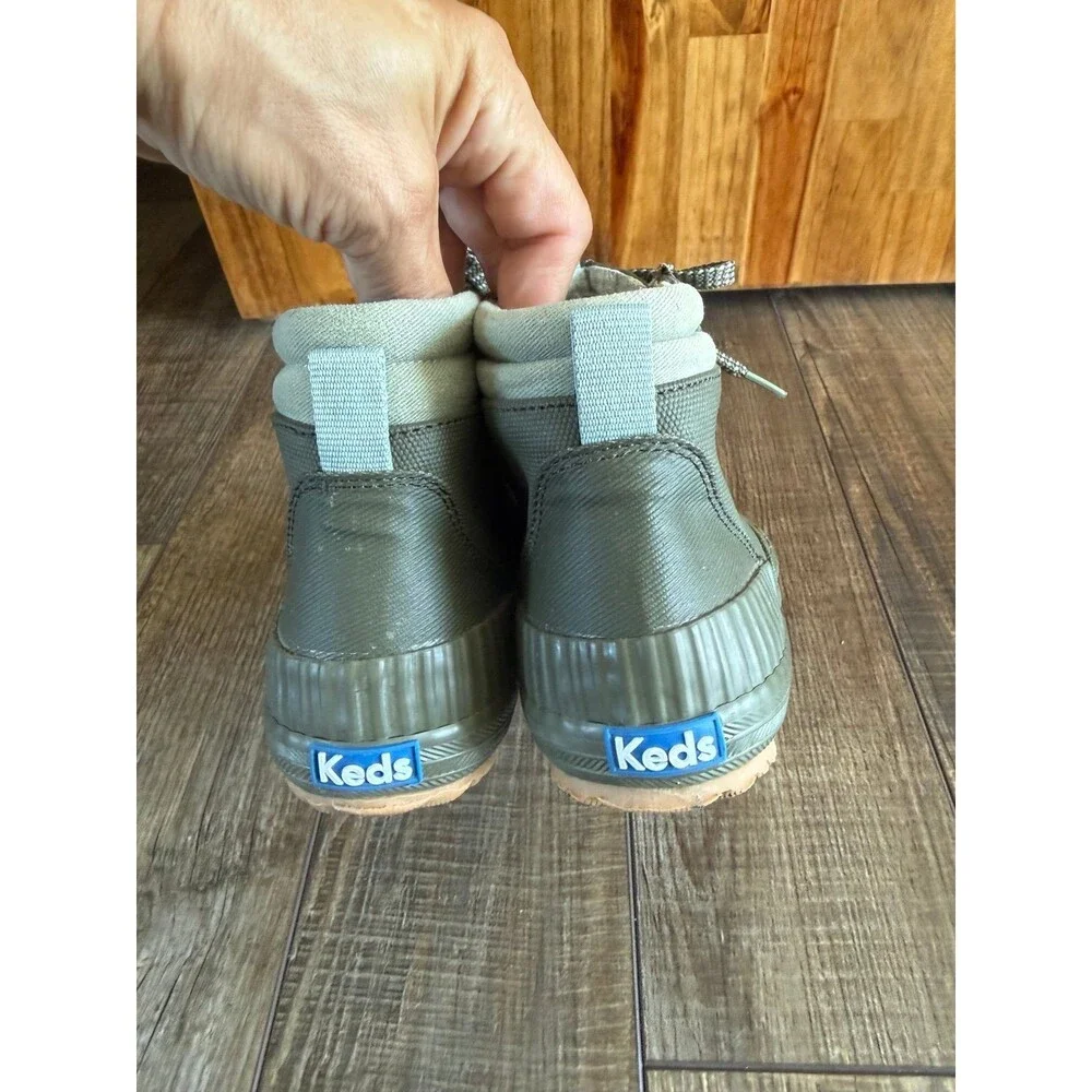 Women’s Keds Scout Boots Sz. 6.5 Olive Green